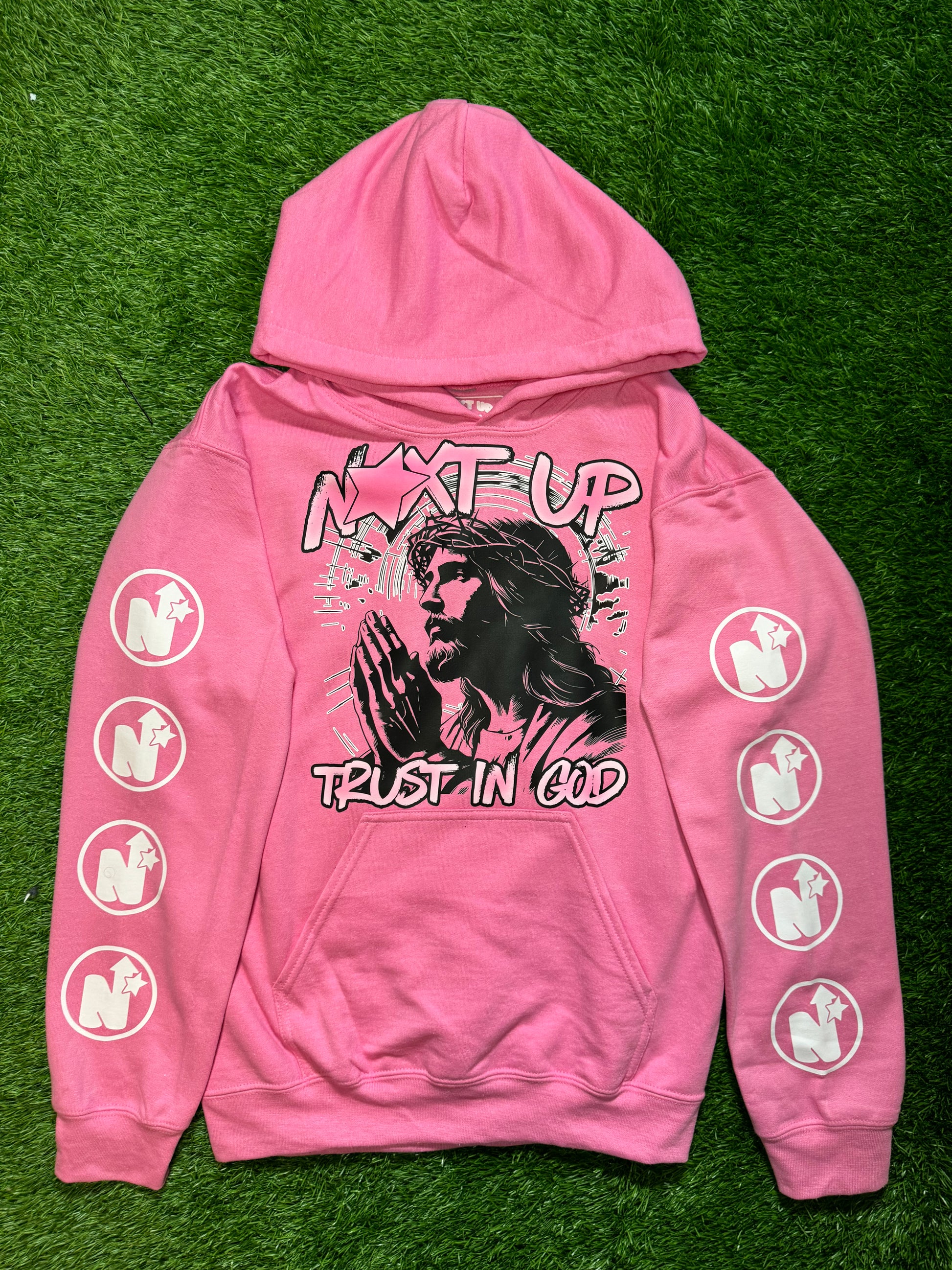 NextUp New Wave Hoodie Pink